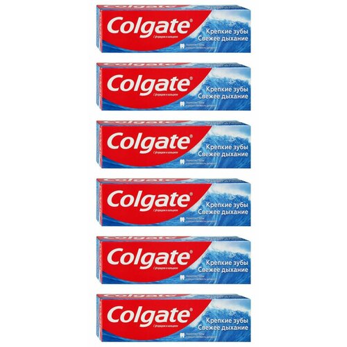 Colgate Зубная паста Свежее дыхание, 100 мл, 6 шт