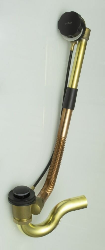 фото Металлическая обвязка ViEiR для ванны полуавтомат, Черный