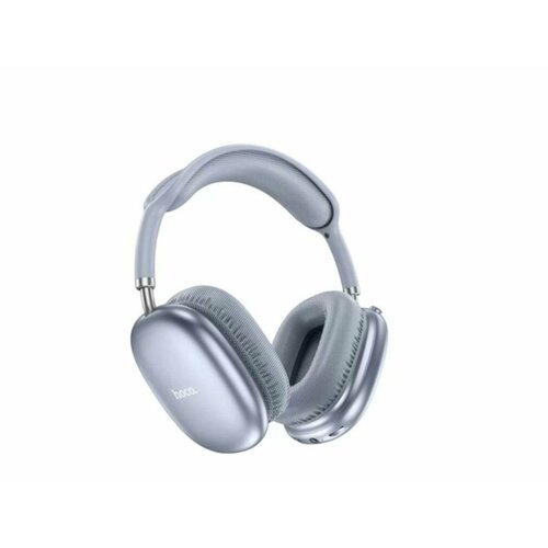 Наушники беспроводные с микрофоном Hoco W35 Air Light Bluetooth USB Type-C голубое небо 1550₽