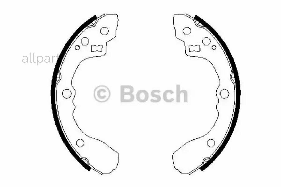 Тормозные колодки Bosch - фото №1