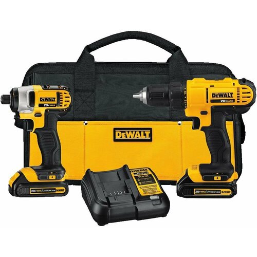 Набор инструмента Dewalt DCK240C2 USA АКБ 15 Amh 2шт 31000₽