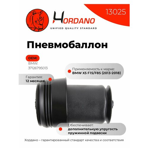 Задний пневмобаллон BMW X5 F15F85 2013-2018 4581₽