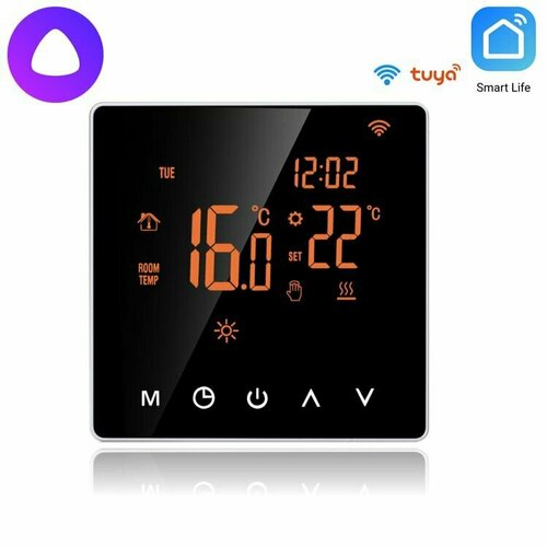 Умный термостат Wi-Fi для теплого пола 16А с Алисой 4032₽