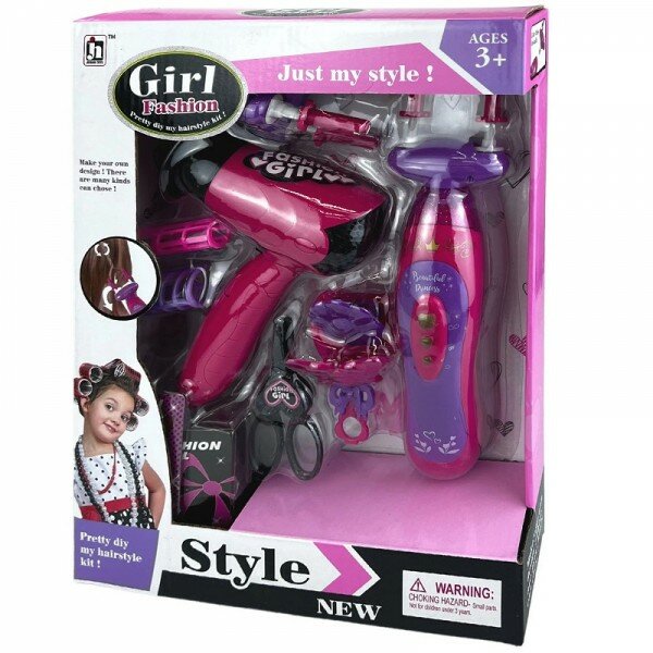 Игровой набор manufacturer Girl Fashion детский набор парикмахера, арт. СС040520