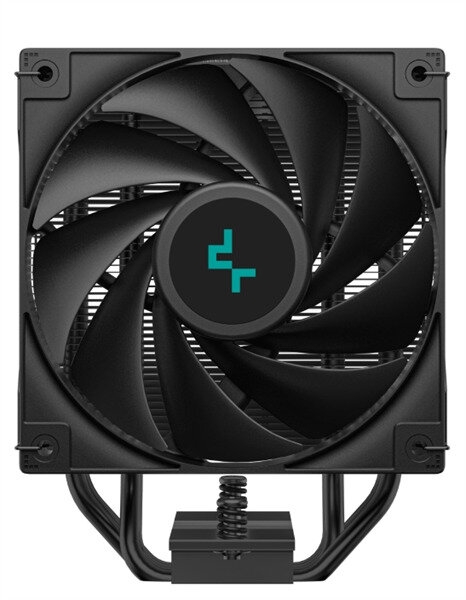 DEEPCOOL AG400 DIGITAL BK LGA1700/1200/115X/AM5/AM4 (9шт/кор, TDP 220W, PWM, Fan 120mm, 4 тепл. трубки, черный) RET