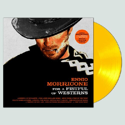 OST – For A Fistful Of Westerns: Ennio Morricone (Clear Orange Vinyl) (LP)