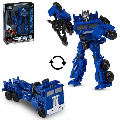 Робот-трансформер цвет синий вк 135175см JB0211837 566₽