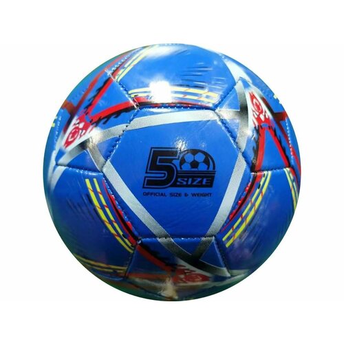 Мяч футбольный PVC синий МБ-2405 13474 880₽