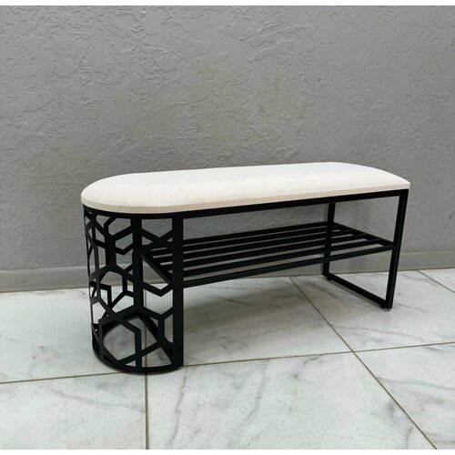 Банкетка в прихожую для обуви STEEL MEBEL 100х35х45см 16000₽