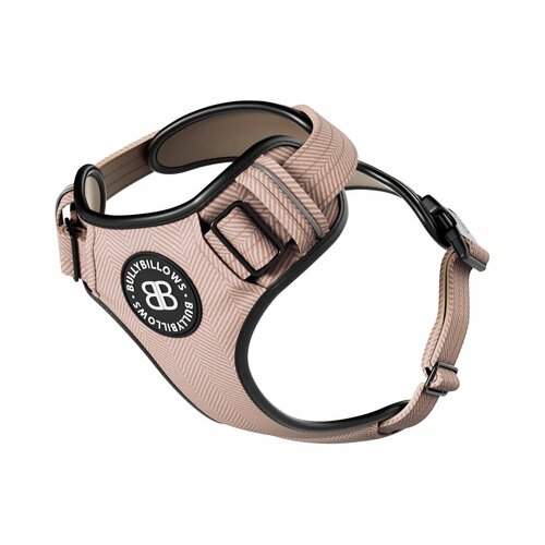 Шлейка Premium Dog Harness v2.0 TWEED BullyBillows (бежевый / L)