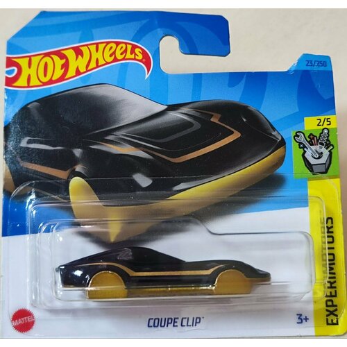 Hot Wheels Машинка базовой коллекции COUPE CLIP черная 5785/HKJ26 hot wheels машинка базовой коллекции clip rod 5785 hkj28