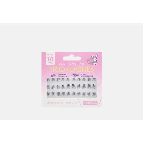 Накладные пучки для ресниц Selfie Star Trio Lashes 30мл 2553₽