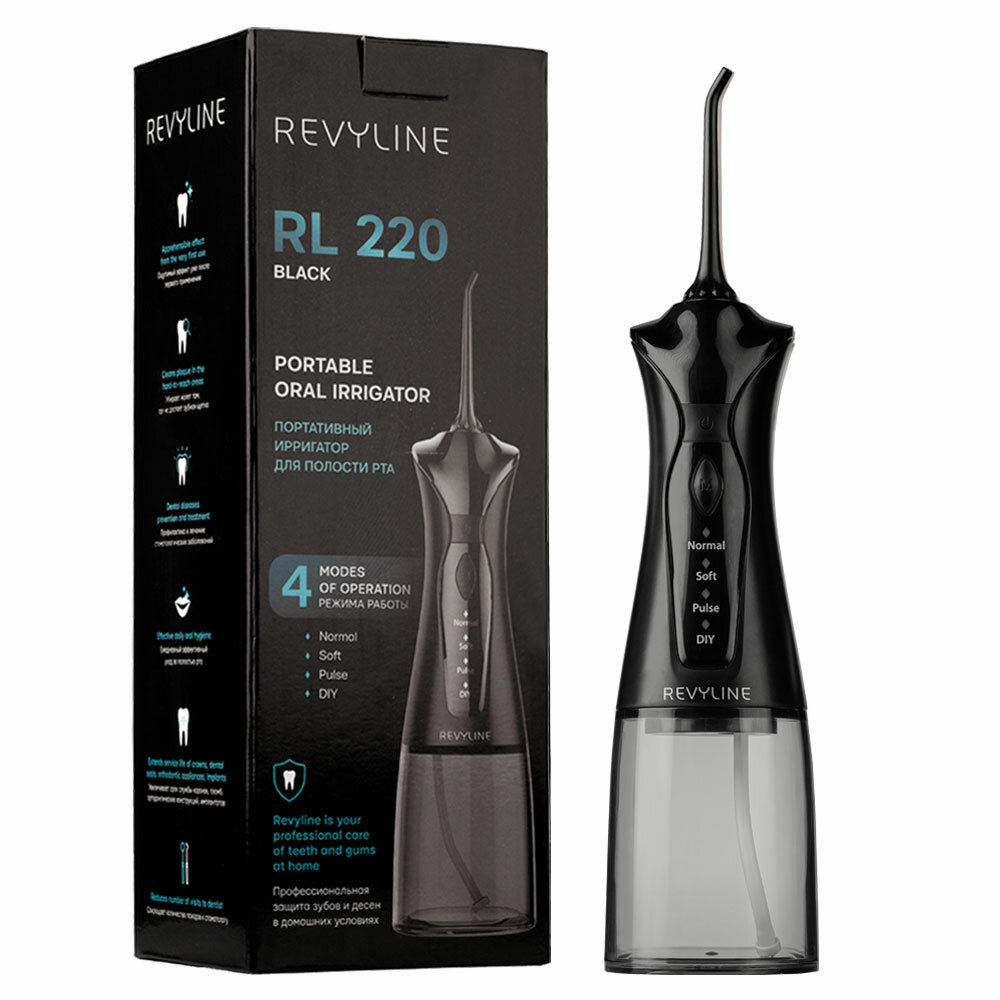 Ирригатор для полости рта Revyline RL 220, Black