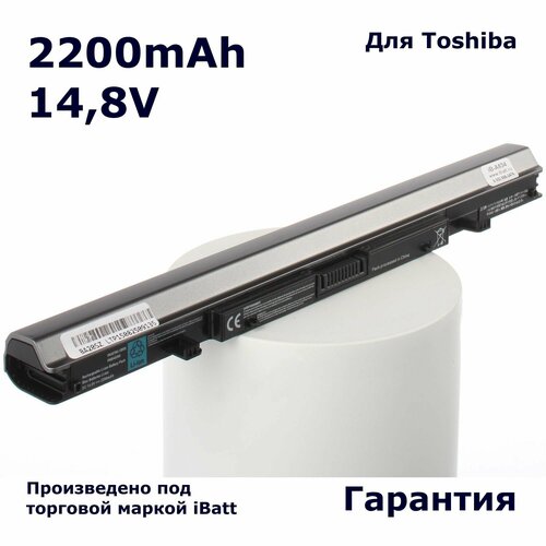 Аккумулятор iBatt 2200mAh, для Satellite U940 U940-DQS L955 L955-D6M U940-D4M U940-DPS L950D L950D-DBS U945