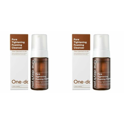 Пенка One-Day’s You для кожи с расширенными порами, Pore Tightening Foaming Cleanser, 120 мл, 2 шт