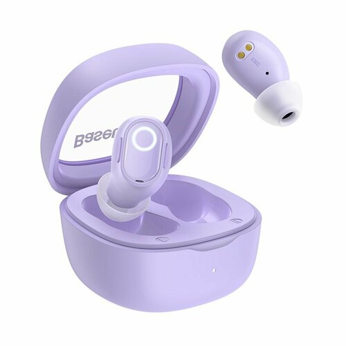 Беспроводные наушники BASEUS WM02 Bluetooth 40 мАч фиолетовый 6678₽