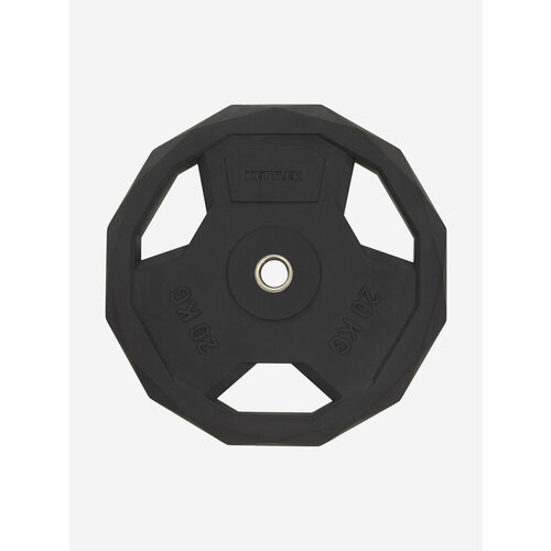 Блин стальной обрезиненный KETTLER 20 кг Черный RUS Бр Ориг one size 10999₽