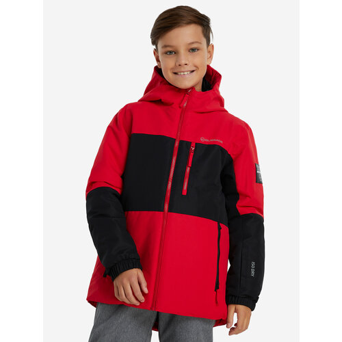 Куртка спортивная GLISSADE, размер 152-158, красный куртка glissade размер 152 158 розовый