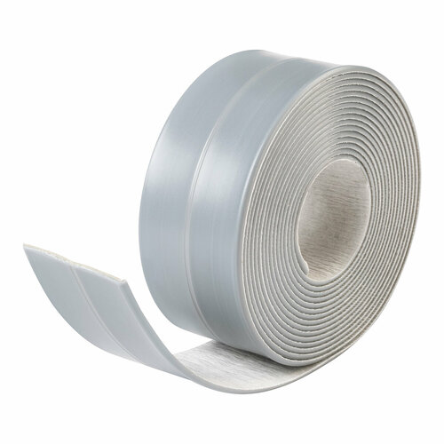 Лента бордюрная для ванн и раковин Аккурат 38 мм x 335 м серая 1146₽