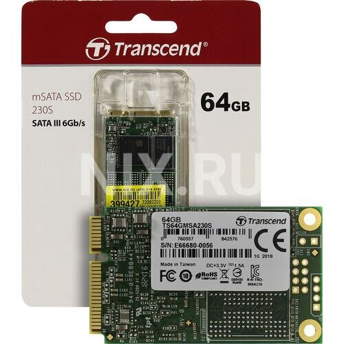 SSD Transcend SSD230S 64 Гб TS64GMSA230S