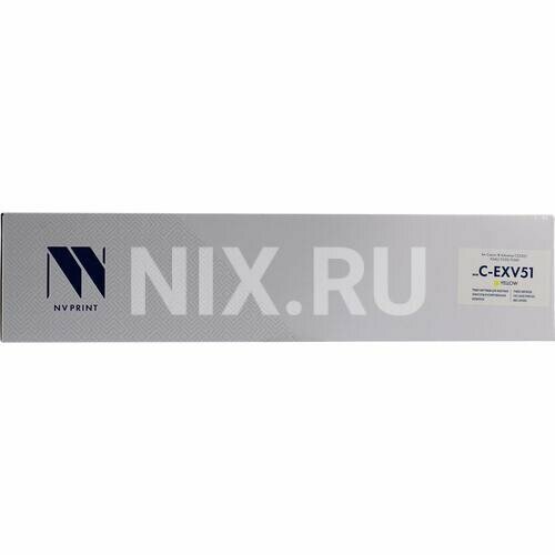 Тонер Nv-print C-EXV51 Yellow