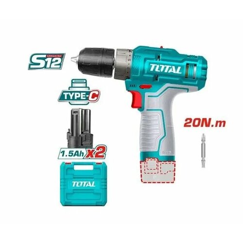 Аккумуляторная Дрель 12В 15Ач TDLI12202 7230₽