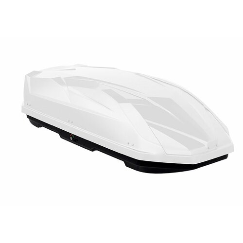 Багажный бокс на крышу CYBORT ENZO Exclusive (краб), белый metallic 186X86X46