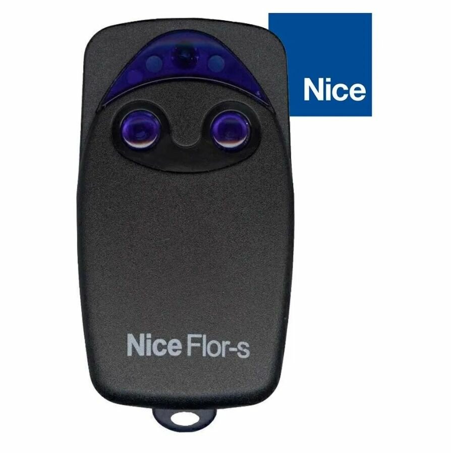 Пульт для ворот и шлагбаумов Nice FLO2R-S 433,92 мгц, брелок передатчик Найс — фото 1