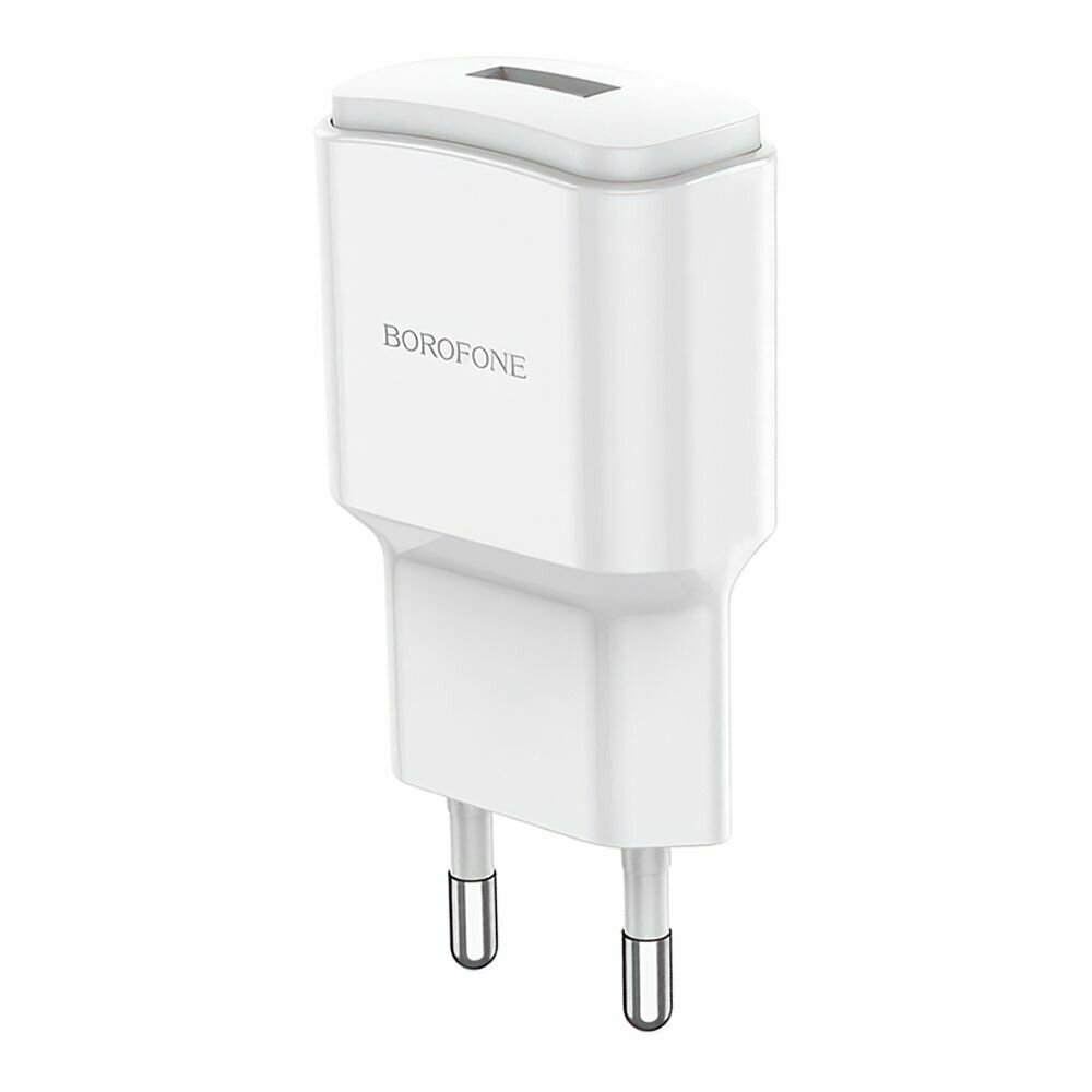 СЗУ BOROFONE BA48A Orion 1xUSB, 2.1А (белый)