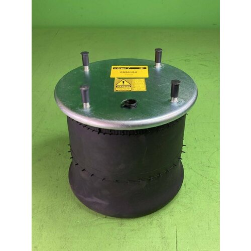 813 пневмоподушка ! со стаканом 4шп. M12. 1отв. шт. M22. поршень стальной 4отв. M12 \SAF/ROR/Trailor