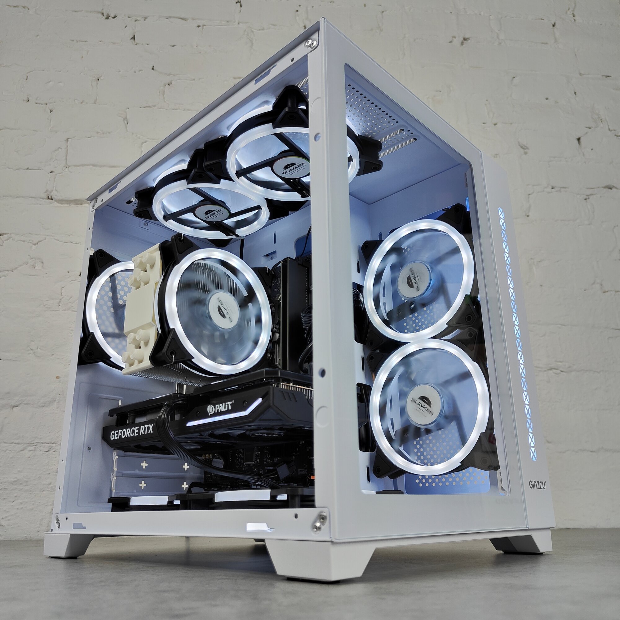 Мощный игровой ПК RTX 4060ti i5 13400f 32gb 512gb ssd m2 Bunker Computers