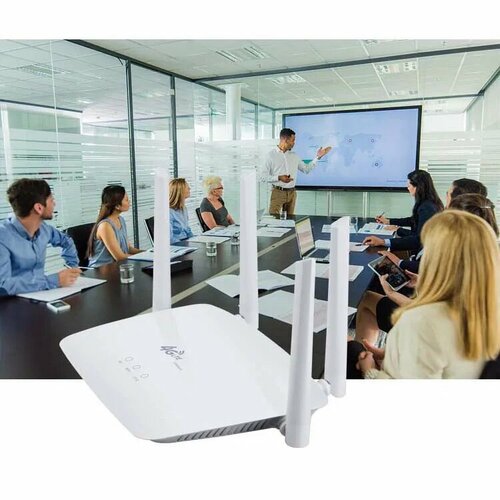 Wi-Fi-роутер X6 с поддержкой сим-карт 4G5GLTECPE с четырьмя внешними антеннами порт WANLAN 3098₽