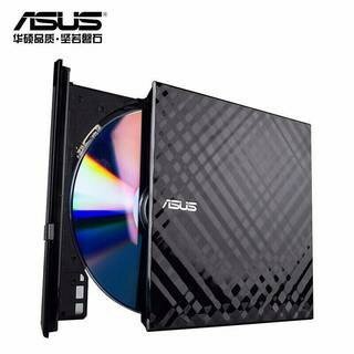 Внешний оптический привод Asus SDRW-08D2S-U, USB, для записи мобильных DVD, черный