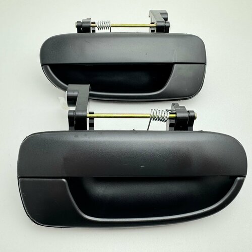 Ручка двери задняя правая и левая наружная на Hyundai Accent (Тагаз) - 8366025000. Комплект задних ручек на Акцент Тагаз.