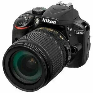 Фотоаппарат Nikon D3400 kit 18-105mm — фото 1