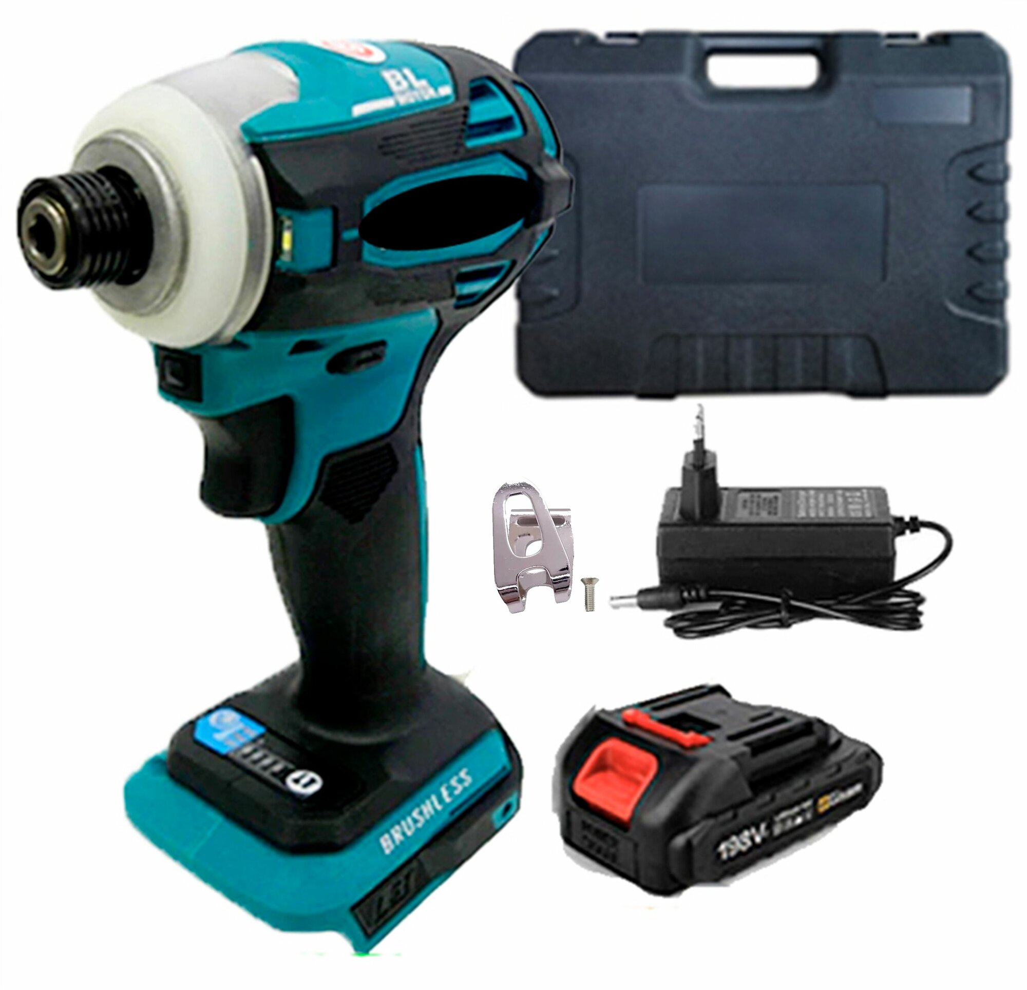 фото Импакт ударный импульсный гайковерт одна батарея