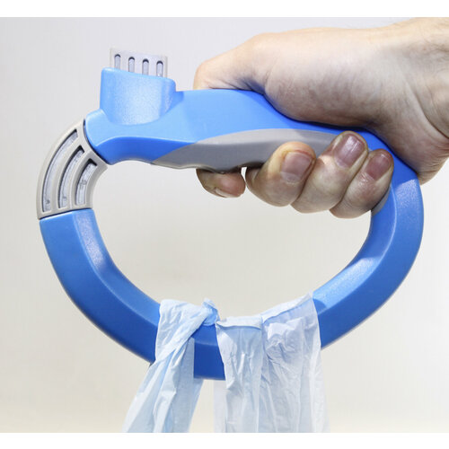 Ручка переноска с зажимом для пакетов