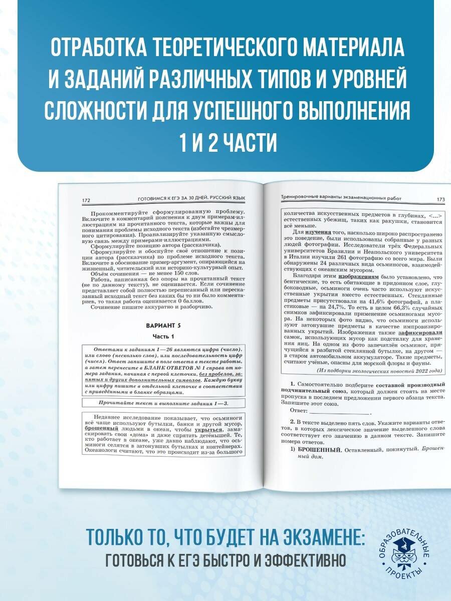 Готовимся к ЕГЭ за 30 дней. Русский язык - фото №7