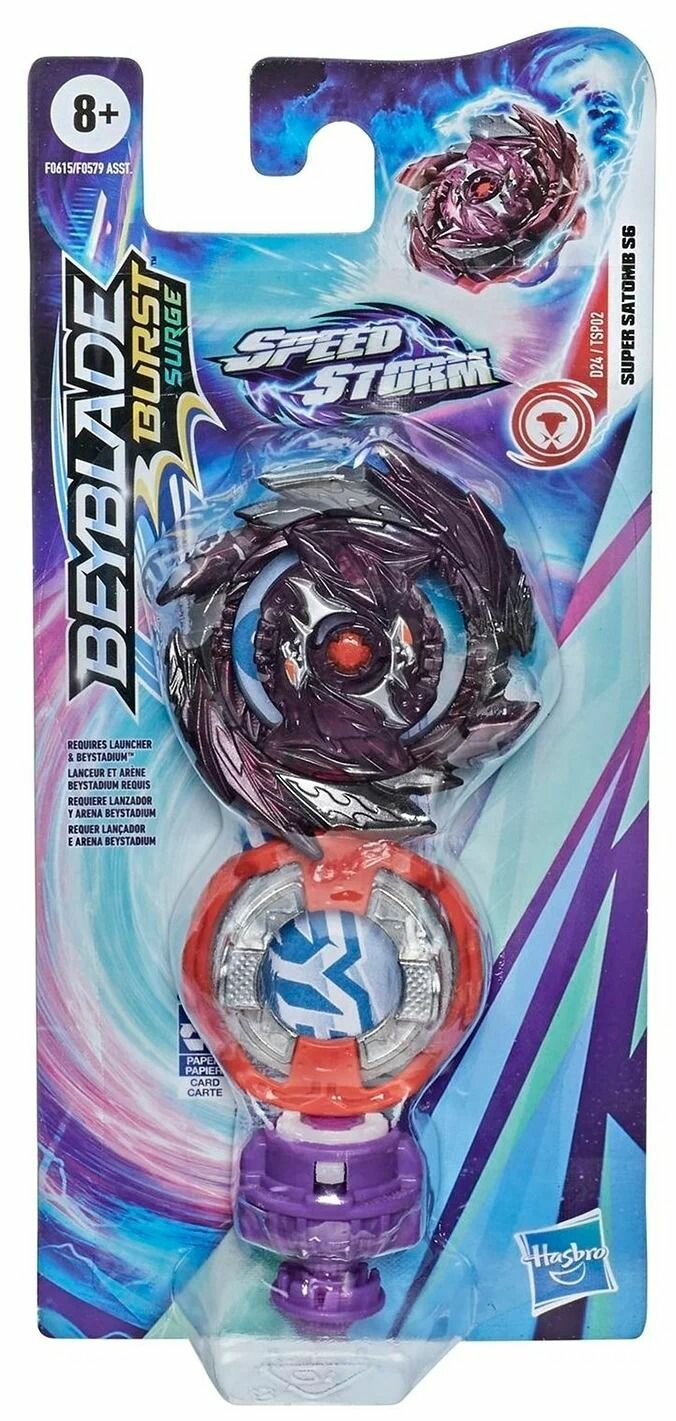 Beyblade Волчок Burst Surge Speedstorm Super Satomb S6 F0615