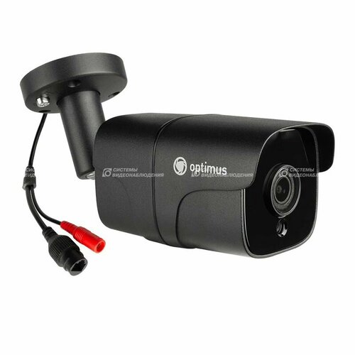 IP камера видеонаблюдения уличная IP-E014028P_V1 b наружная 4Мп проводная ИК подсветка 30 м PoE ONVIF доступ с телефона ночного видения Optimus антивандальная для дачи дома подъезда офиса 6492₽