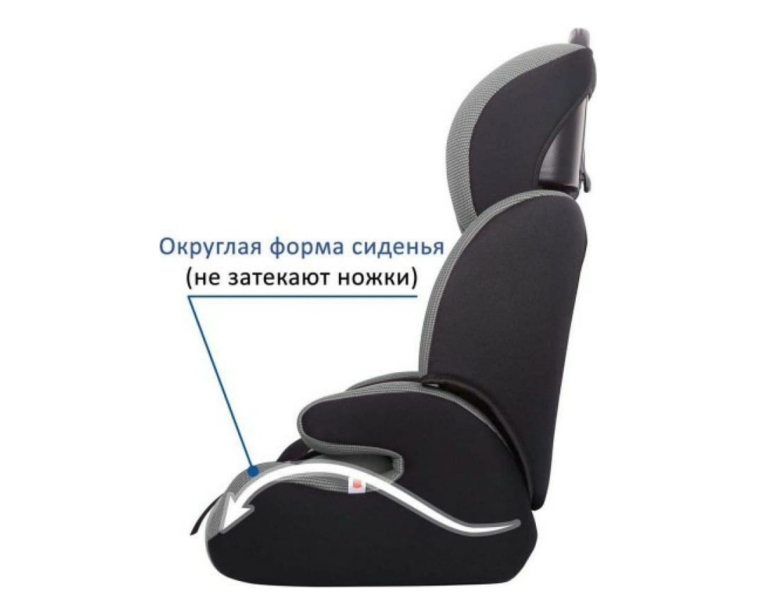 Обзор: Автокресло Стар Гр.1-2-3 9-36кг серый Гр.1-2-3 9-36кг серый SIGER KRES3009/KRES0456