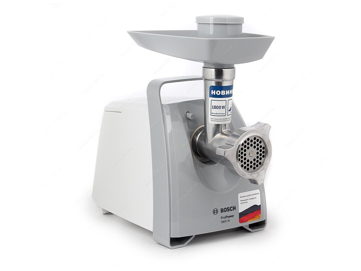 Мясорубка BOSCH MFW 66020, белый/серый — фото 1