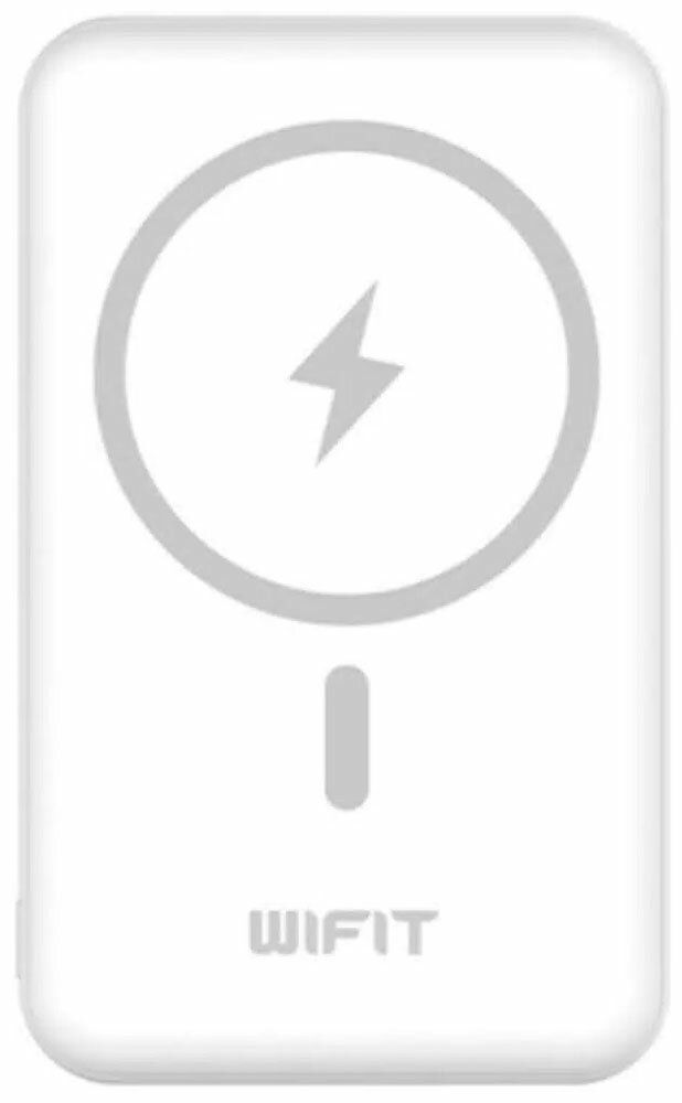 Внешний аккумулятор Wifit WIMAG, 5 000 mAh, б/п, White (WIF-WF009WH)