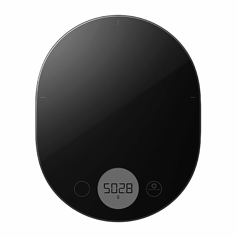 Электронные кухонные весы Xiaomi Mijia Electronic Kitchen Scale, до 3 кг, диапазон 0,1 г, черные