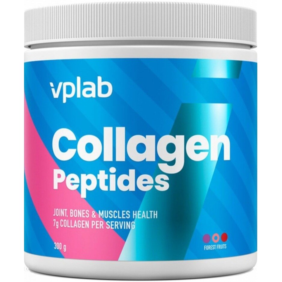 Коллаген гидролизованный VP Laboratory Collagen Peptides 300 г, Лесные ягоды
