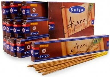Аромапалочки Аджаро Сатья, Ajaro Satya, 2 упак. по 15 палочек