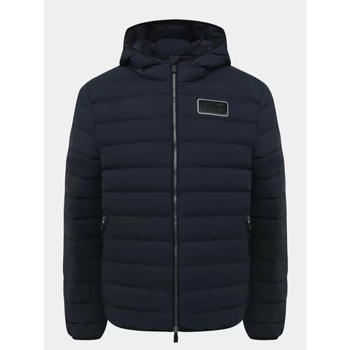 фото Пуховик ea7 emporio armani, размер xxl, темно-синий