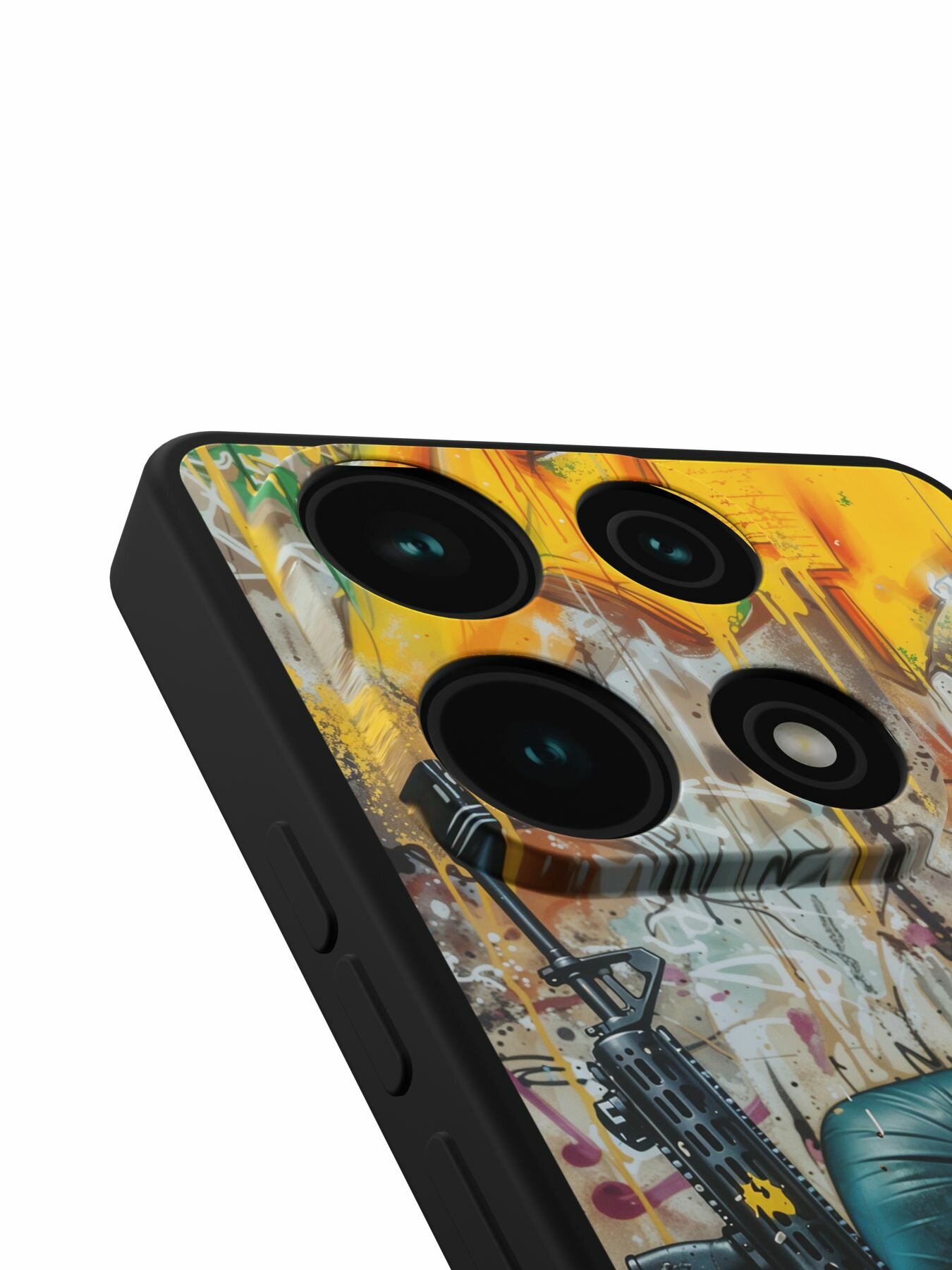 Силиконовый чехол Mcover на Redmi Note 13 (для 4G) (для Редми Нот 13 4Джи), Утка — фото 1