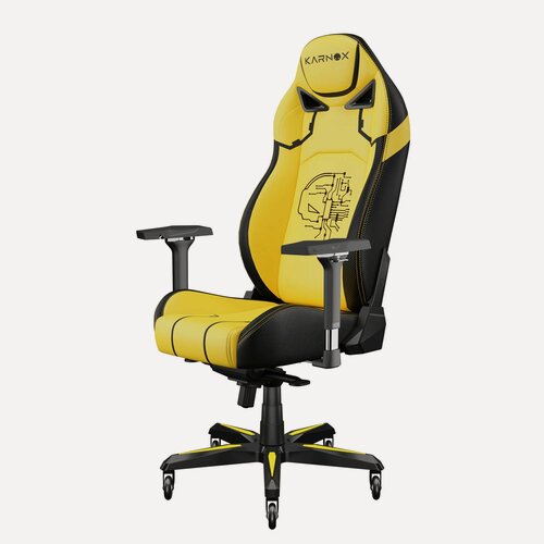 Изображение товара Премиум игровое кресло KARNOX GLADIATOR Cybot Edition, желтый