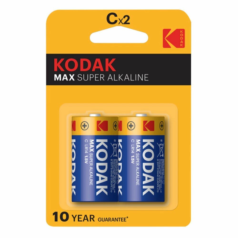 Батарейка KODAK MAX LR14(C) 2 шт